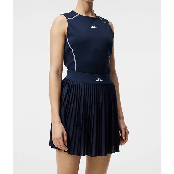 NEW J.LINDEBERG mirit sleeveless top in jl navy - Picture 1 of 5
